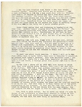 Hunter Thompson 4pp. Letter Signed -- ''you'll have to pardon me for not having the faintest idea what the fuck a trump card is'' & ''a man must literally squeeze his own balls to write a good book''